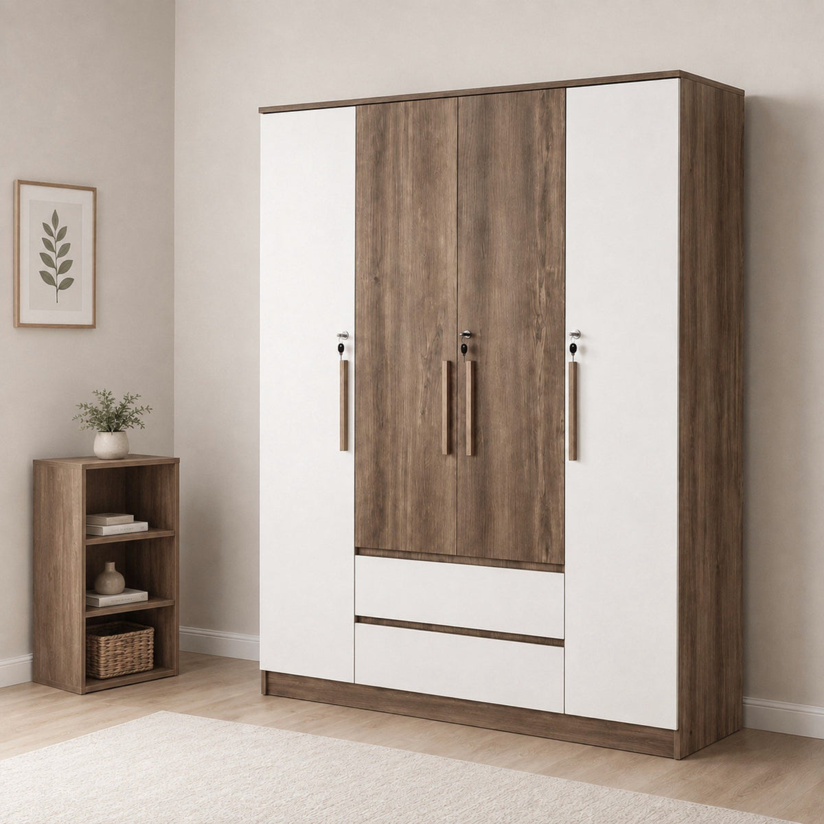 Vesta Four-Door Wardrobe — lifestyle