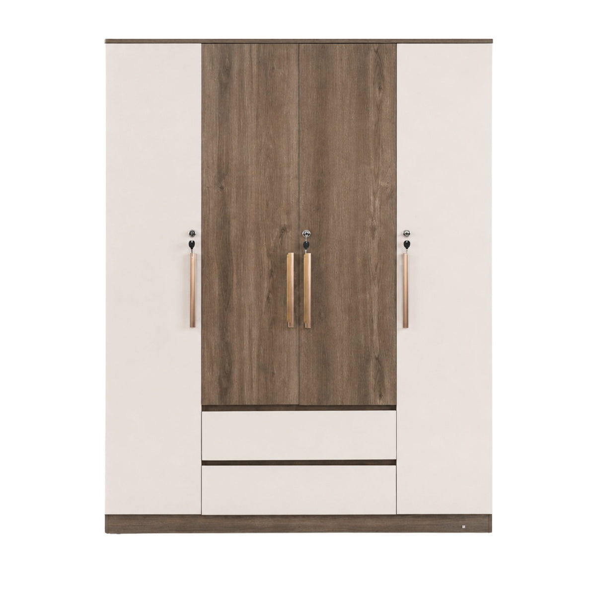 Vesta Four-Door Wardrobe — front