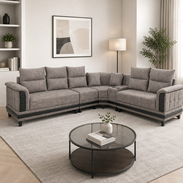 Zenith Corner Sofa (Right) — lifestyle