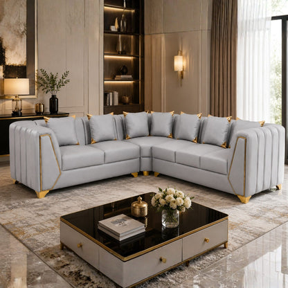 Zinnia Corner Sofa (Left) — lifestyle