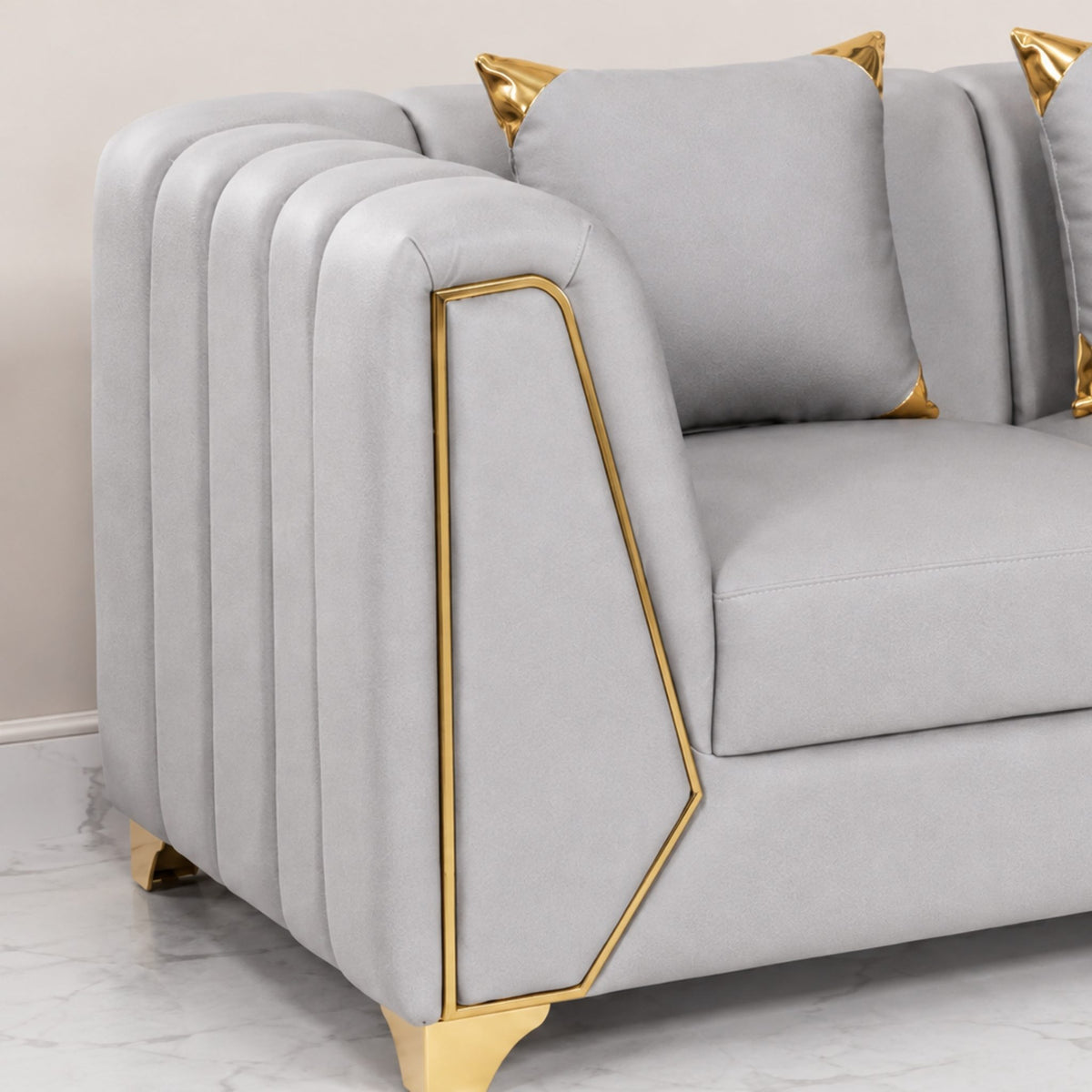 Zinnia Corner Sofa (Left) — detail