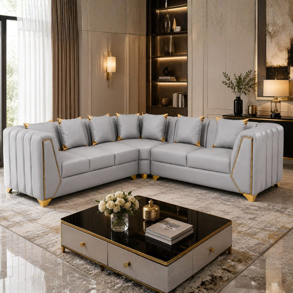 Zinnia Corner Sofa (Right) — lifestyle